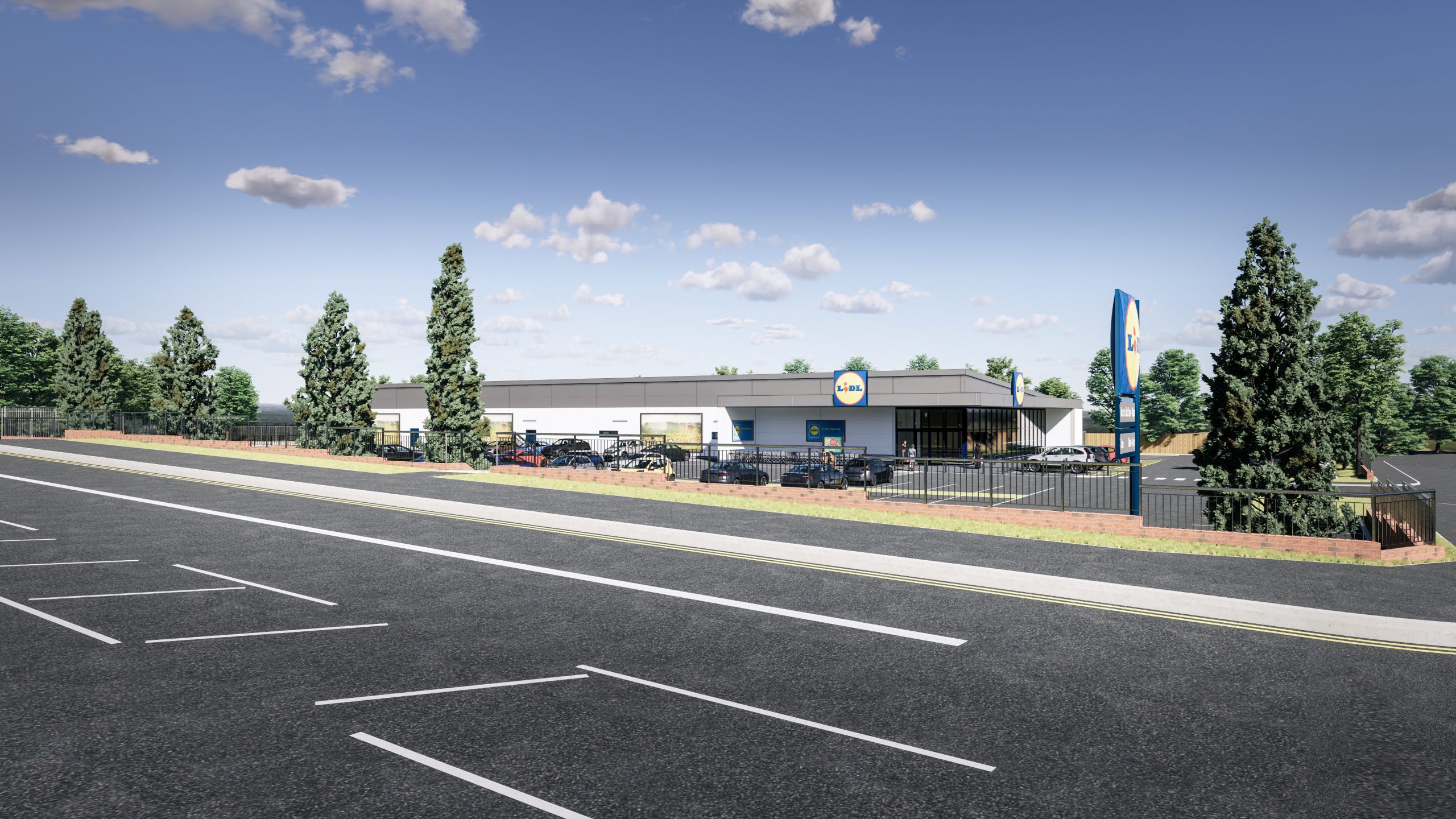 Planning submitted for New Lidl Store in Stockport HTC Architects