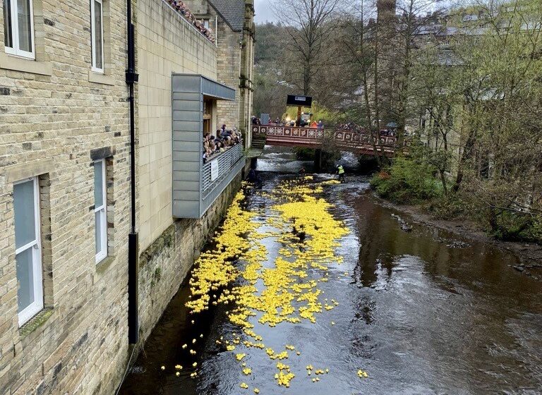 2025 Hebden Bridge Business Duck Race