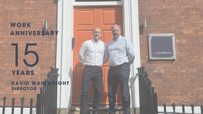 Celebrating 15 Years at HTC Architects for David Wainwright