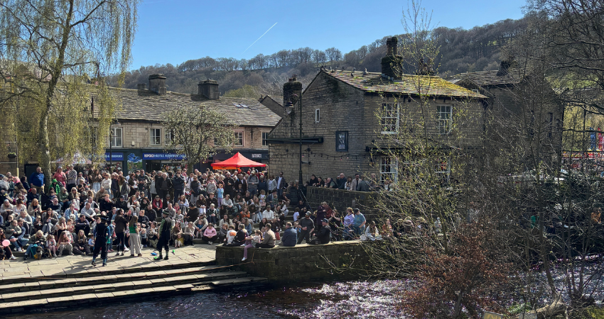 Bank Holiday Fun at the Hebden Bridge Duck Race!